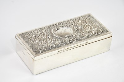 Lot 445 - HENRY MATTHEWS; a Edward VII hallmarked silver...