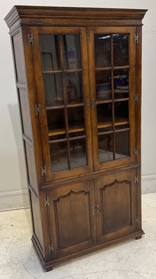 Lot 2135 - TITCHMARSH & GOODWIN; a reproduction oak...