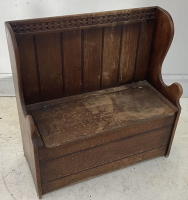 Lot 2131 - TITCHMARSH & GOODWIN; a reproduction carved...
