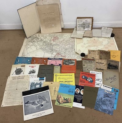 Lot 142 - A quantity of ephemeral items, to include a...