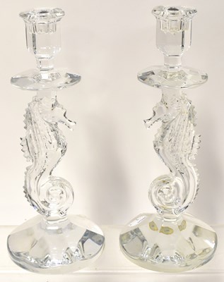 Lot 219 - WATERFORD CRYSTAL; a pair of glass...
