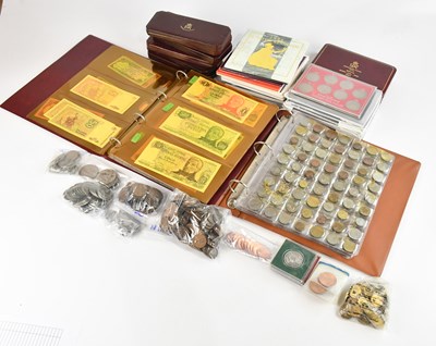 Lot 1157 - A collection of mixed coinage comprising...