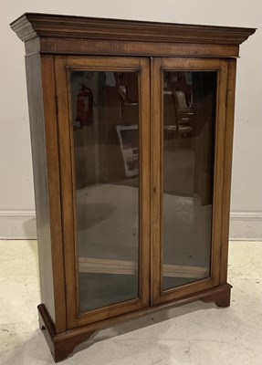 Lot 2082 - A 19th century mahogany bookcase with two...
