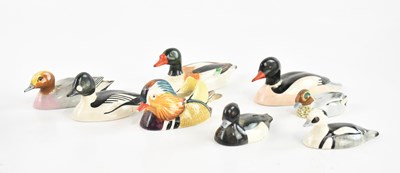 Lot 1335 - SIR PETER SCOTT FOR BESWICK; eight models of...