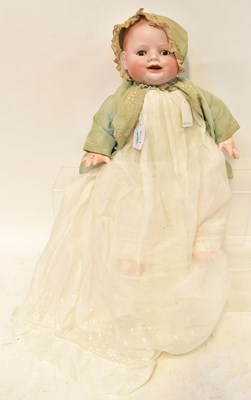Lot 332 - A Georgene Averill Bonny Babe bisque head baby...