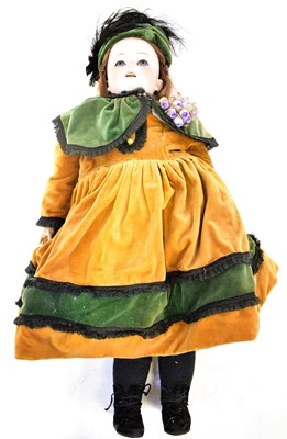 Lot 333 - A Hubach Koppell Dorf bisque head doll, no....