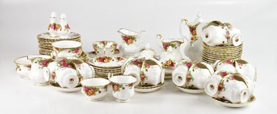 Lot 1060 - ROYAL ALBERT; an extensive tea/dinner service...