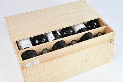 Lot 2516 - RED WINE; a case of twelve bottles of Château...