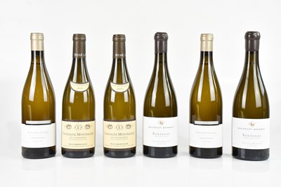 Lot 2543 - WHITE BURGUNDY; two bottles of Bruno Colin...