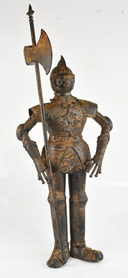 Lot 2217 - A modern novelty suit of armour, height 70cm.