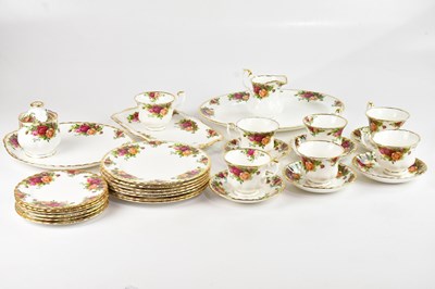 Lot 1287 - ROYAL ALBERT; an 'Old Country Roses' part tea...