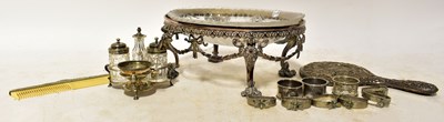 Lot 715 - A collection of mixed plated ware, to include...