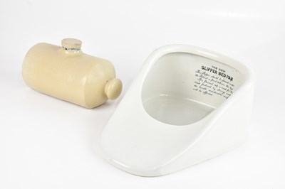 Lot 1246 - JAYTEE, LIVERPOOL; a ‘The New Slipper Bed Pan’,...