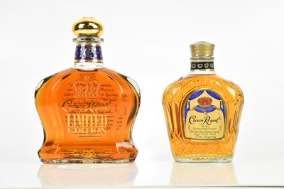 Lot 2438 - WHISKY; a limited edition bottle of Crown...