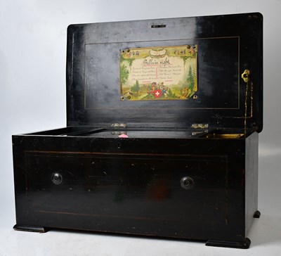 Lot 665 - An early 19th century inlaid rosewood music...