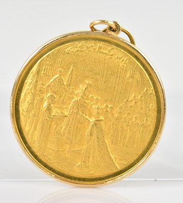 Lot 2229 - A Muhammad Reza Pahlavi Shah yellow metal...