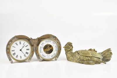 Lot 2313 - An early 20th century brass and metal...