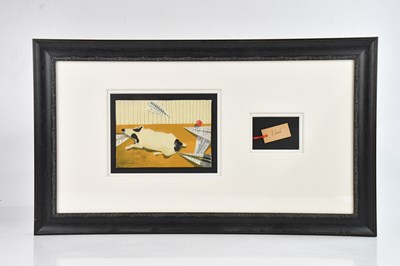 Lot 1718 - ANGELA SMYTH; gouache, 'Flash', signed,...