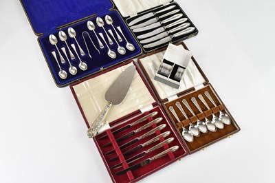 Lot 161 - JOSEPH RODGERS & SONS; a cased set of twelve...