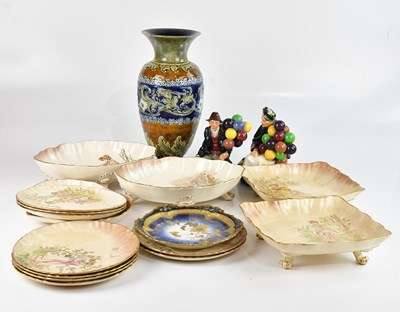Lot 1318 - ROYAL DOULTON; two figures, HN1954 'The...