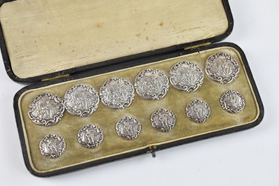 Lot 500 - LEVI & SALAMAN; a cased set of twelve late...
