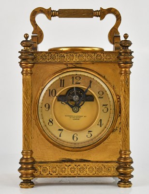 Lot 2182 - HOWELL & JAMES LTD; a 19th century brass cased...