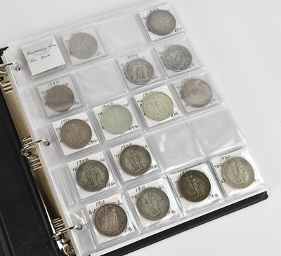 Lot 16 - A collection of British and world silver,...
