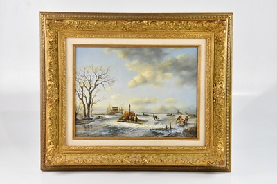Lot 1296 - JOHNNY GASTON (Scottish, born 1955), oil on...