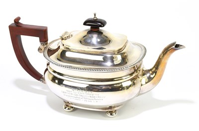 Lot 2044 - ADIE BROTHERS LTD; a George VI hallmarked...