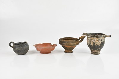 Lot 1196 - A collection of four Mediterranean...
