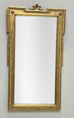 Lot 2093 - A decorative gilt framed rectangular wall...