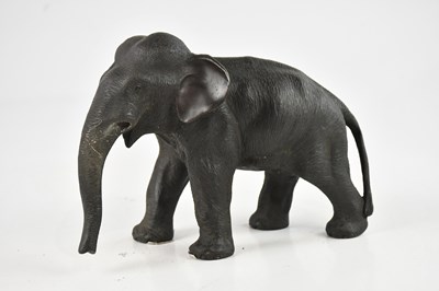 Lot 1437 - An early 20th century Japanese bronze model of...
