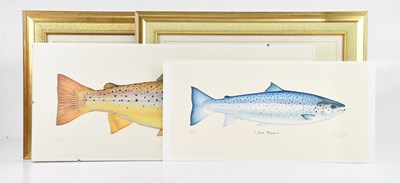 Lot 1314 - ROBIN ADE; four prints comprising two limited...