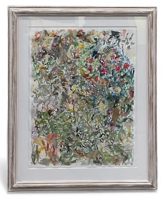 Lot 195 - JACQUIE TURNER (born 1969); oil on paper,...