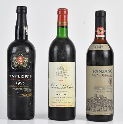 Lot 2547 - RED WINE; a bottle of Chateau La Clare 1980...