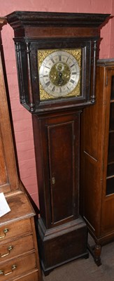 Lot 1512 - JOHN WHITEHURST, CONGLETON; an 18th century oak eight day longcase clock