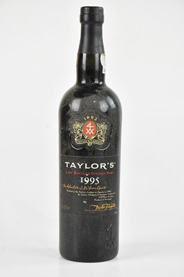 Lot 2553 - PORT; a bottle of Taylor's 1995 LBV port,...