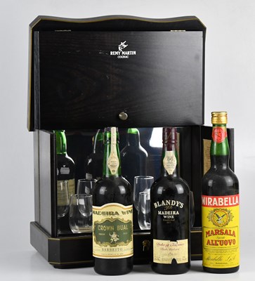 Lot 2506 - REMY MARTIN; a cognac display case with...