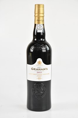 Lot 2559 - PORT; a bottle of Grahams 2017 L.B.V. vintage...