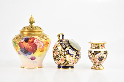 Lot 1021 - KITTY BLAKE FOR ROYAL WORCESTER; a hand...