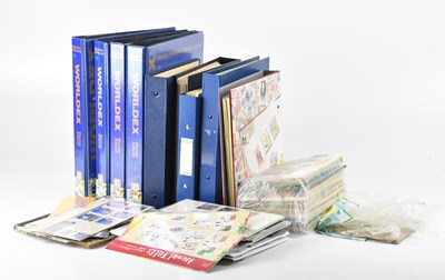 Lot 2283 - WORLD; in ten albums including Great Britain...