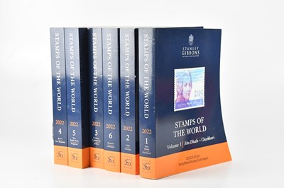 Lot 2290 - STANLEY GIBBONS; Stamps of the World, volumes...