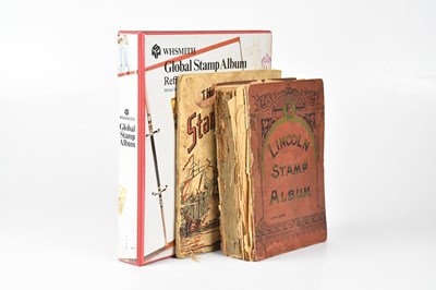 Lot 2321 - WORLD; a vintage Lincoln album and two later...