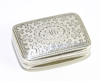 Lot 2351 - MATTHEW LINWOOD; a George III hallmarked...