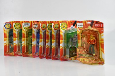 Lot 1571 - DOCTOR WHO; a collection of nine figures...