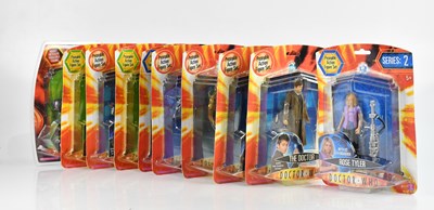 Lot 1574 - DOCTOR WHO; a collection of ten figures...