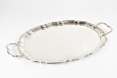 Lot 63 - VINERS LTD; a George V hallmarked silver twin...