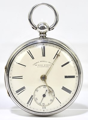Lot 1818 - THOMAS POWELL BATES; a Victorian hallmarked...