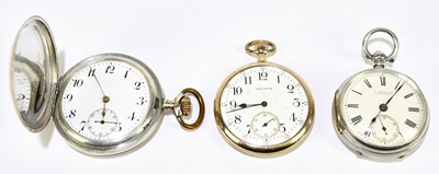 Lot 1793 - A .800 grade silver and yellow metal cased...