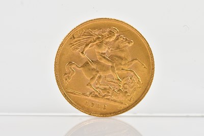 Lot 1104 - A George V half sovereign, 1912.